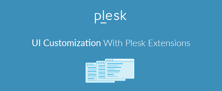Customization of Plesk's UI