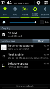 Plesk Mobile App For Android - setting up process