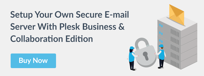 Plesk Secure E-mail Server Solution