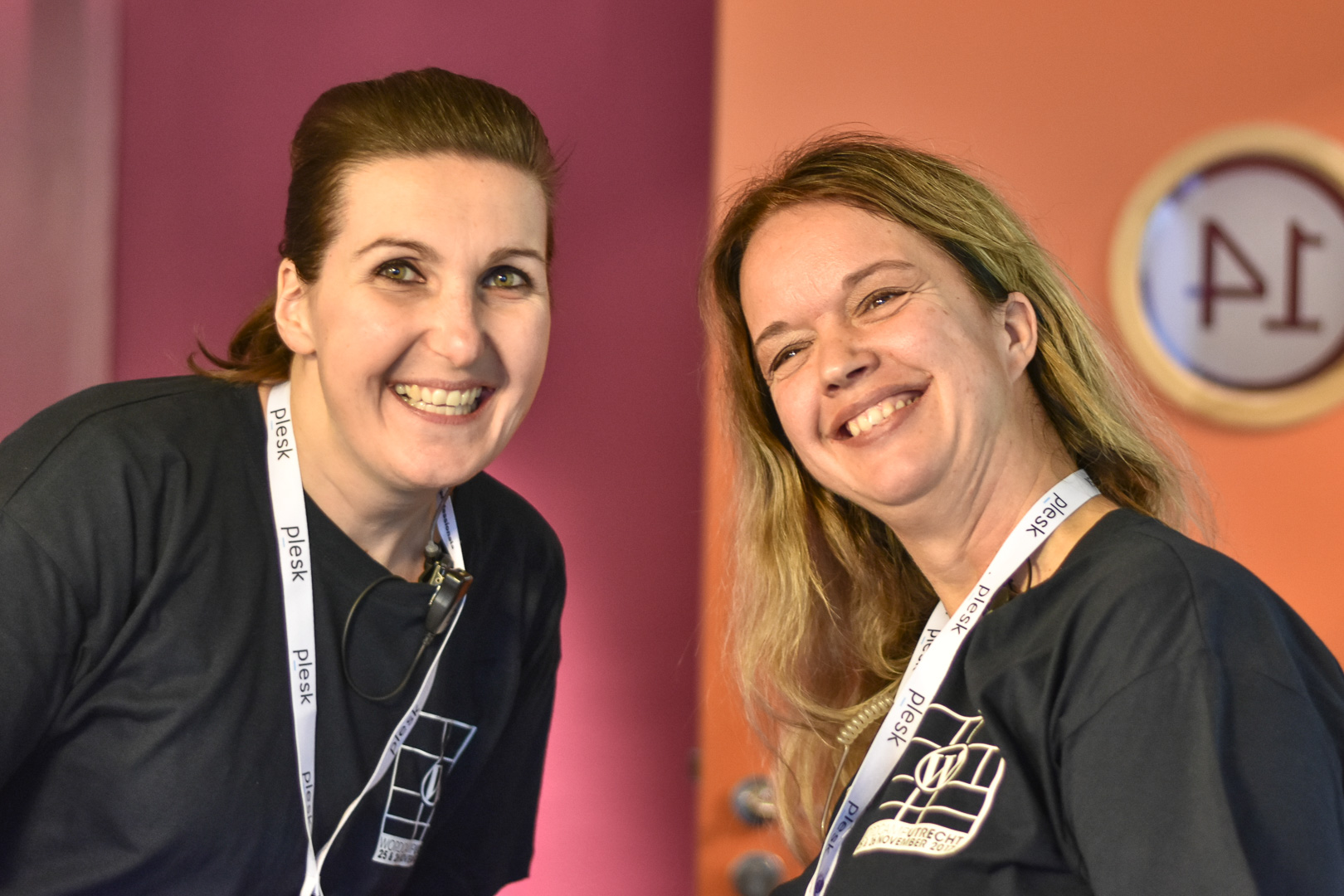 WordCamp Utrecht, Organizers, Debby van Hees and Yvette Sonneveld