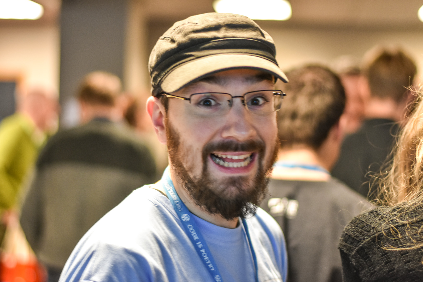 WordCamp Utrecht, volunteer Mathieu Sarrasin