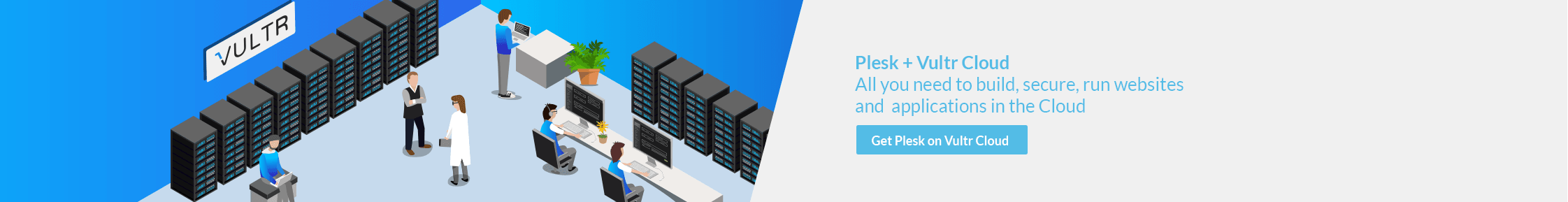 Plesk hosting control panel & Vultr