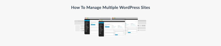 Manage Multiple Wordpress Sites