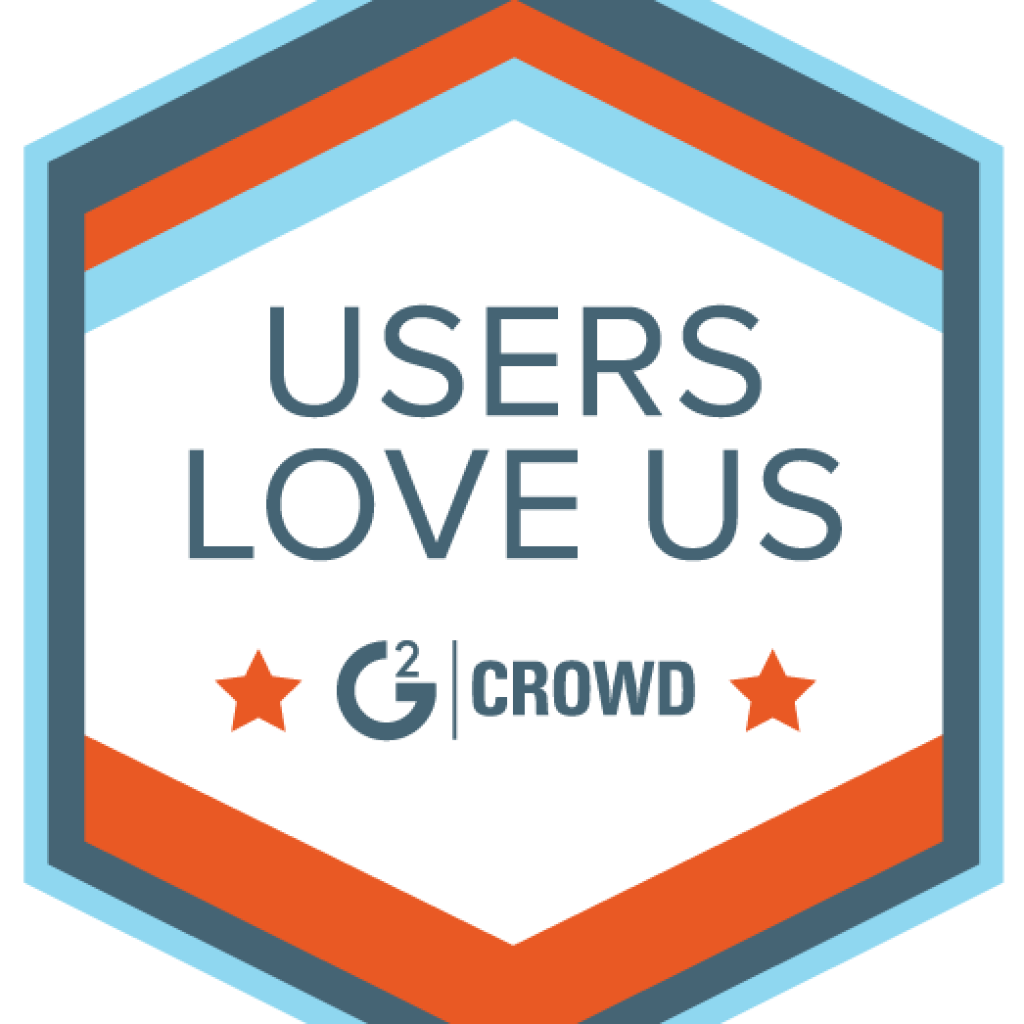 Plesk G2 Crowd Users Love Us Badge