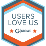 Plesk G2 Crowd Users Love Us Badge