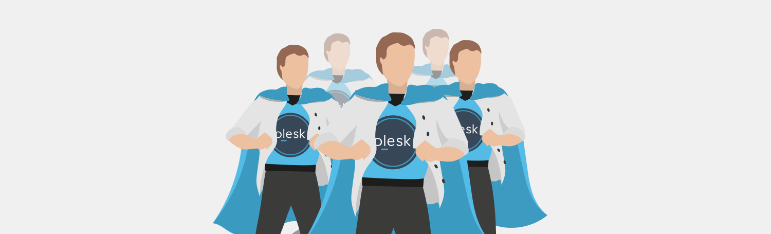 Plesk support engineers graduation