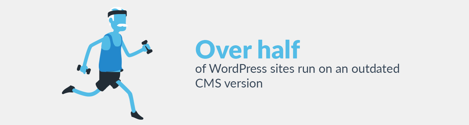 Over half of WordPress sites have outdated CMS version
