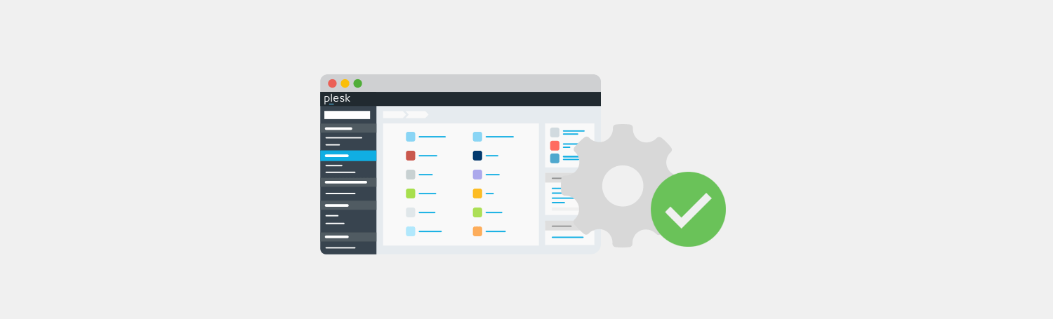 Issues solved by using Plesk