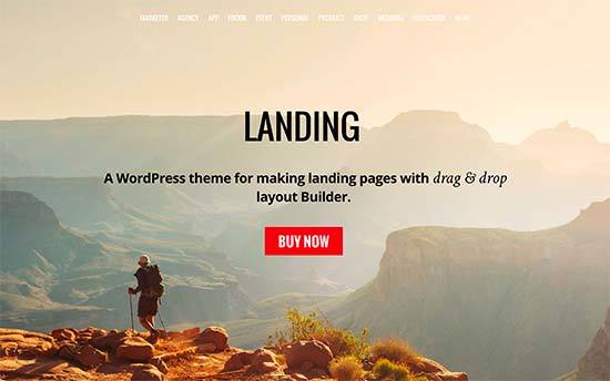 Landing - Responsive WordPress Theme
