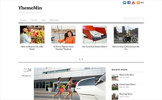 ThemeMin - Responsive WordPress Theme