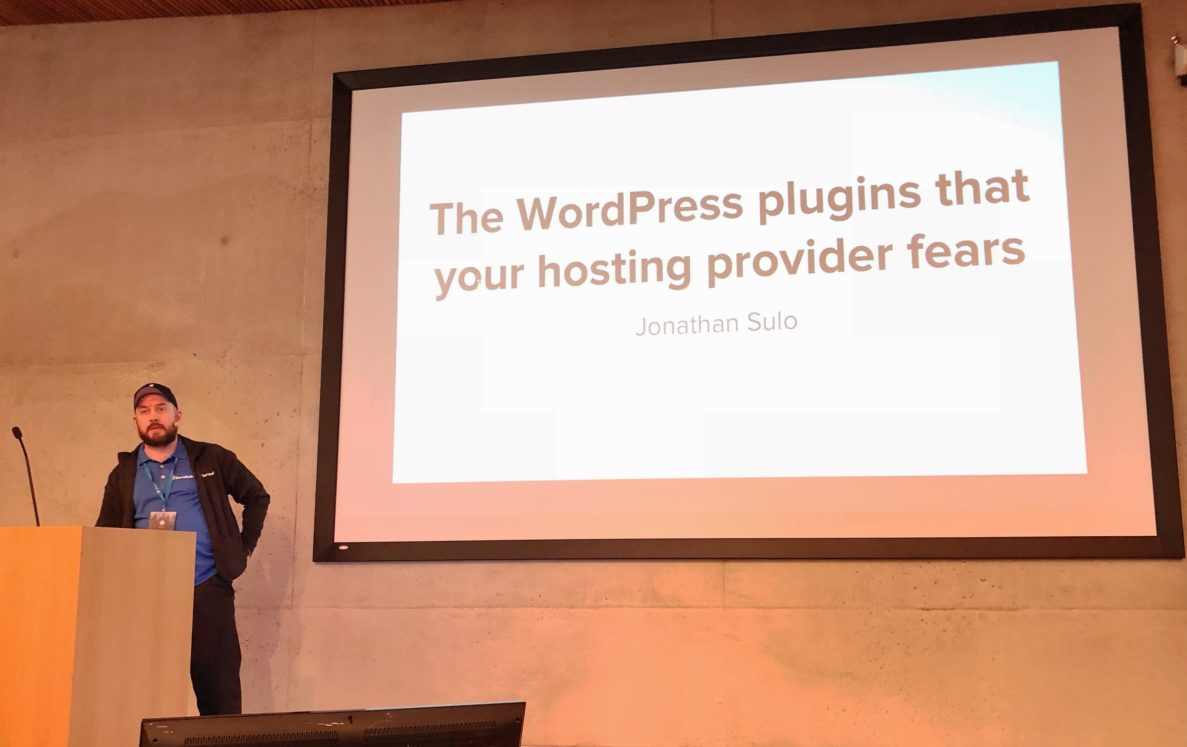 Plesk at WordCamp NOrdic, Finland - Jonathan Sulo