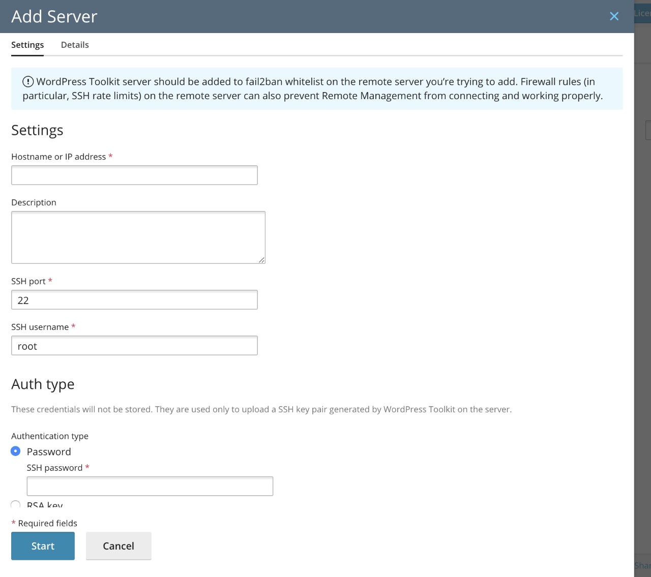 How to add a Remote server with WP Toolkit 4.0 - Plesk