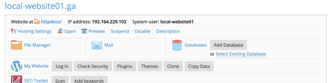 New User Interface Now Everywhere in WordPress Toolkit 4.0 - Plesk