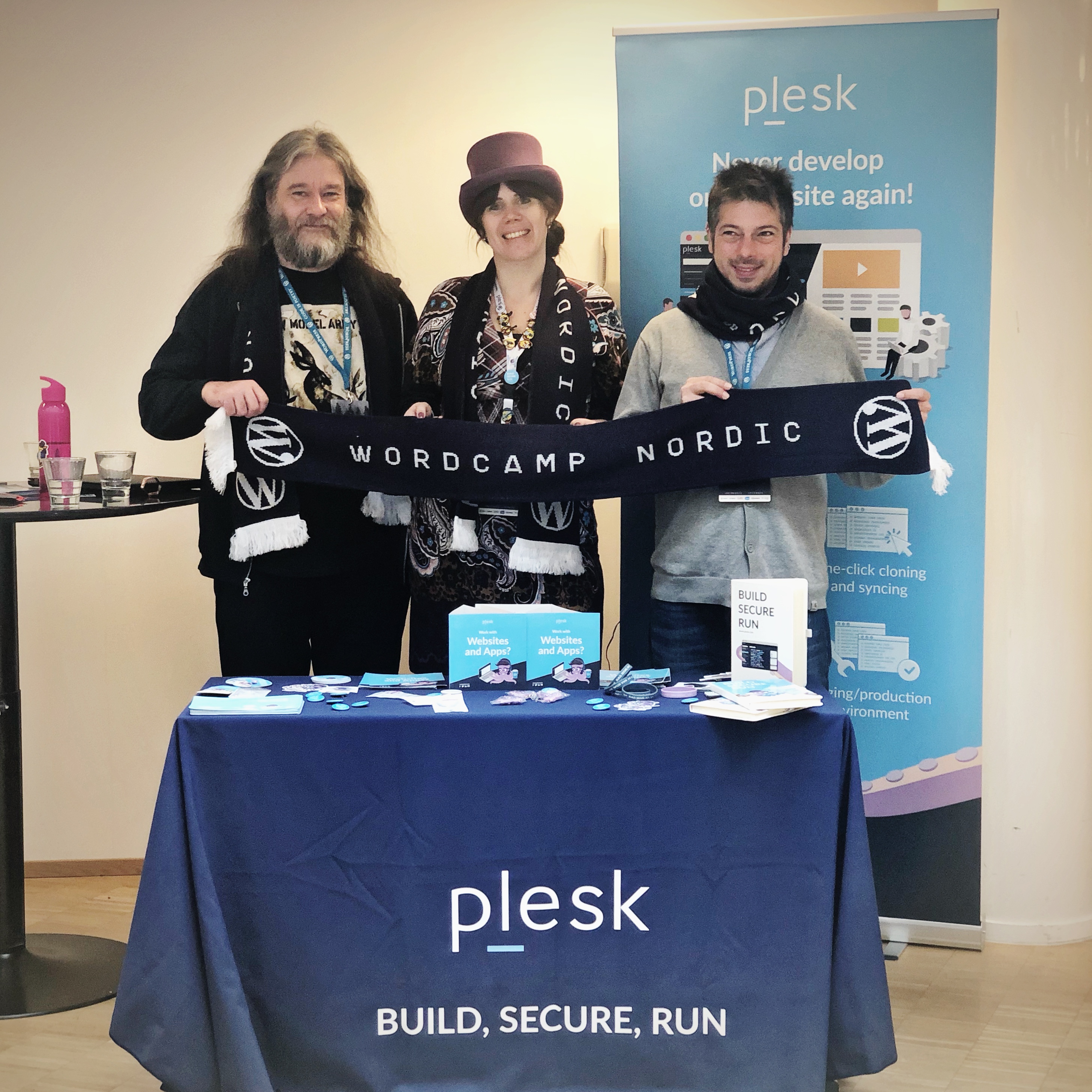 WordCamp Nordic - Plesk Team