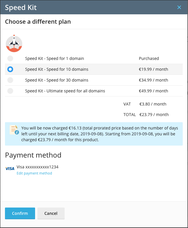 My Plesk - Upgrade Extension