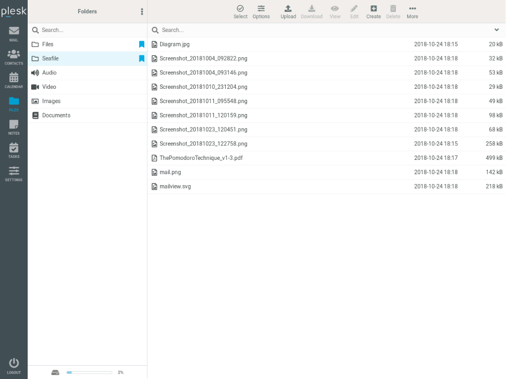 Seafile - Delivering the Best Email and Collaboration Experience - Plesk Premium Email, Powered by Kolab: Secure, Self-Hosted Online Office - Plesk