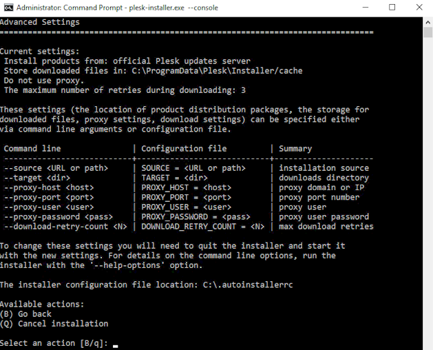 Install Plesk On Windows - 3