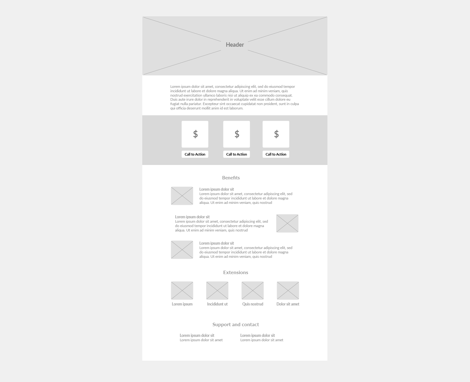 Let's Begin with the Layout - Tips for Creating an Effective Landing Page - Plesk