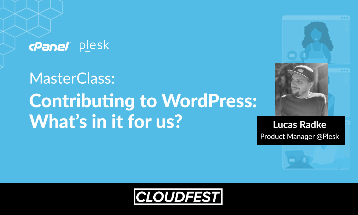 Lucas Radke CloudFest Plesk workshop