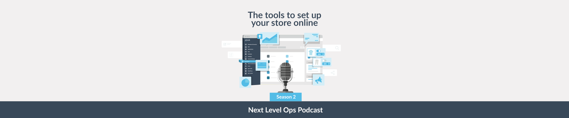 Podcast eCommerce toolkit Plesk