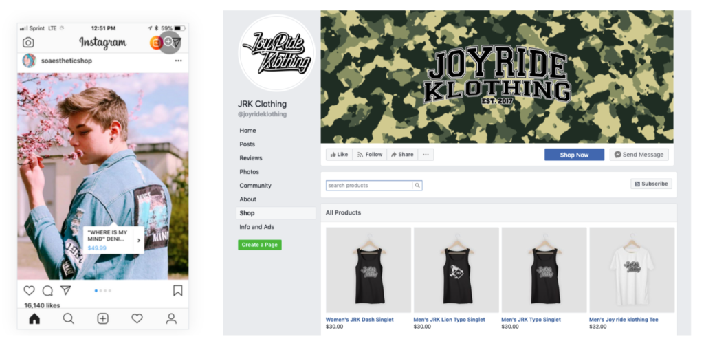 Plesk eCommerce Toolkit social media stores Ecwid