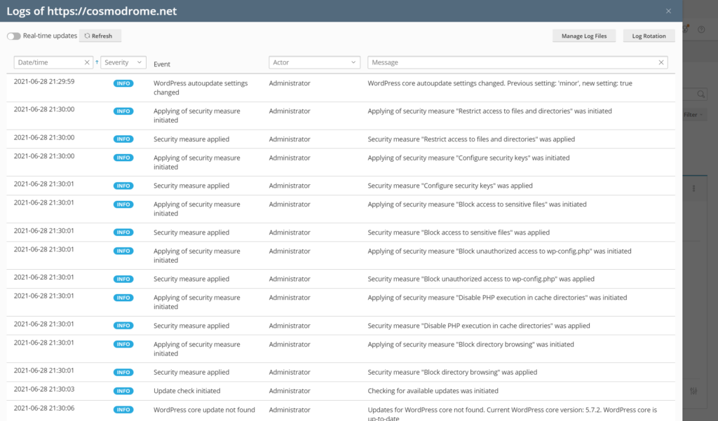 Plesk WordPress Toolkit blog