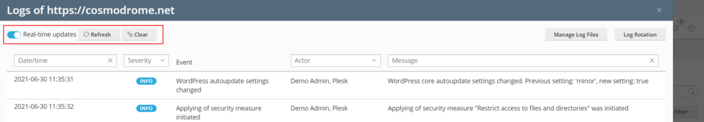 Plesk WordPress Toolkit blog