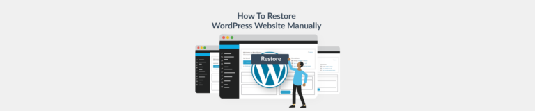 WordPress restore blog Plesk