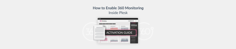 How to Enable 360 Monitoring Inside Plesk