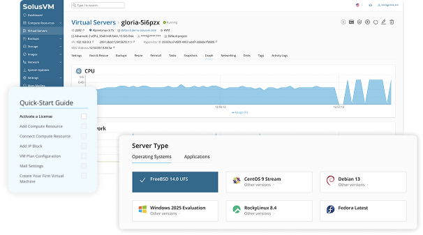 Solusvm — Infrastructure Management Platform